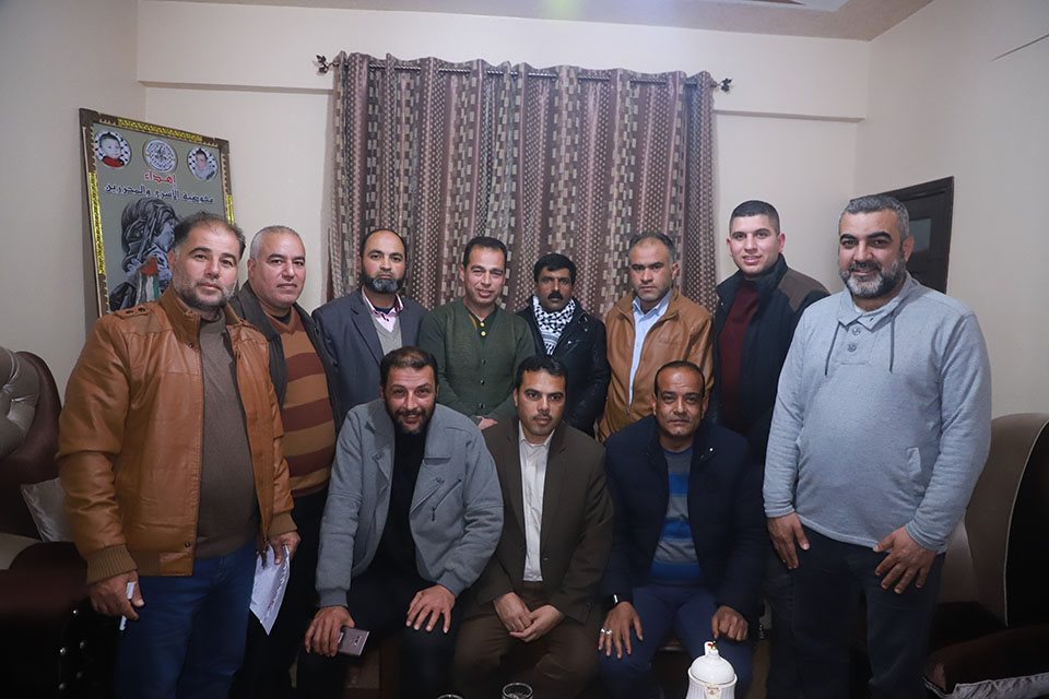 أعضاء مجلس عائلات خان يونس في ديوان عائلة بربخ