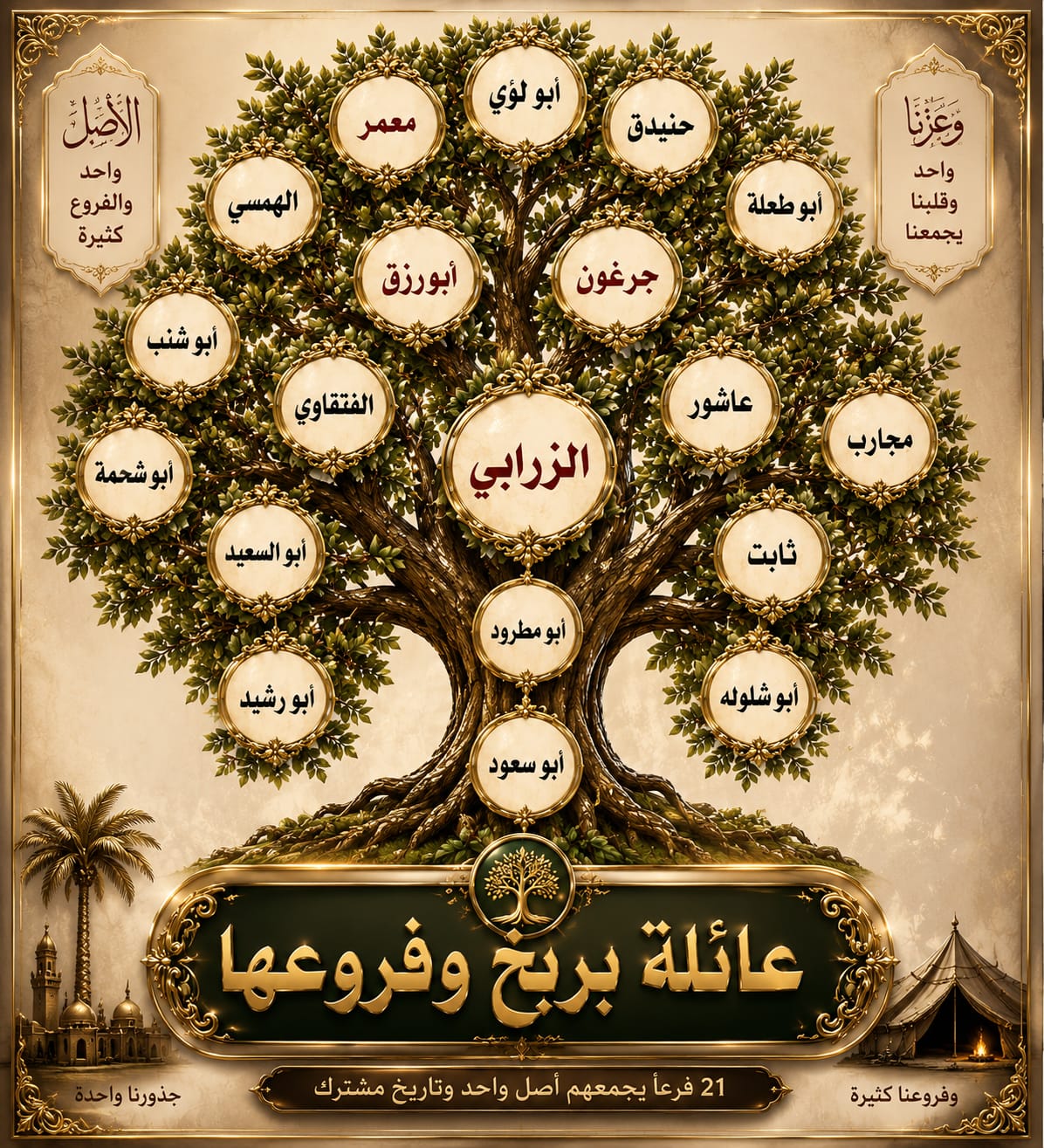 العائلات الفلسطينية